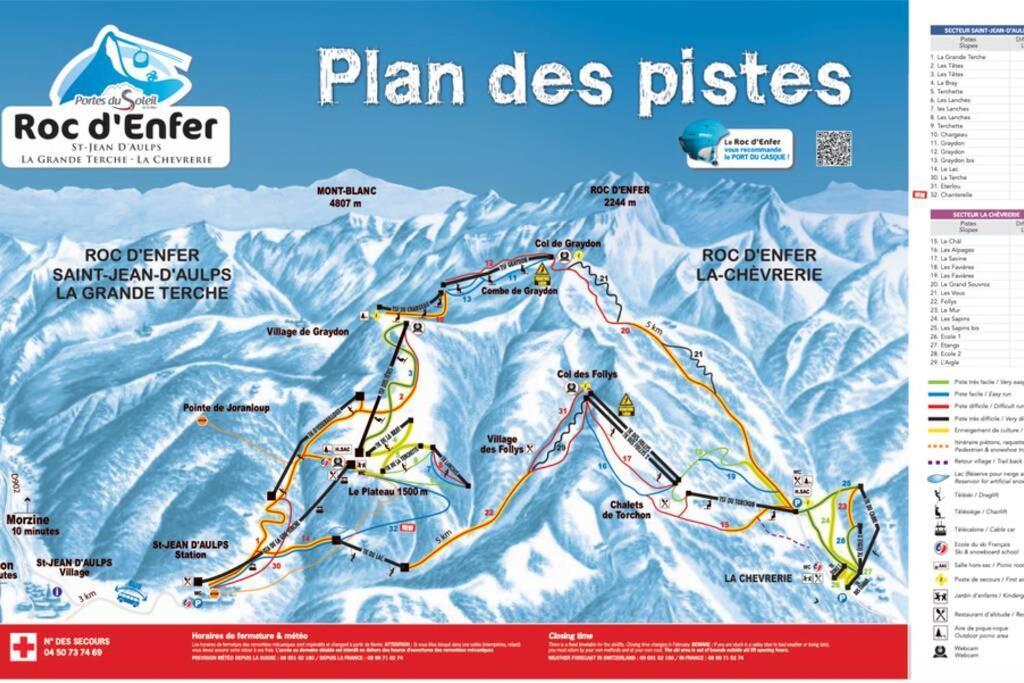 Le Pied Des Pistes A13, Joli Studio Tout Confort 4 Pers, Vue Vallee Imprenable, Draps Non Compris Saint-Jean-dʼAulps Eksteriør billede